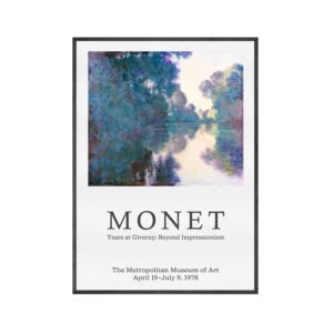 Museum aesthetic poster print for bedroom wall