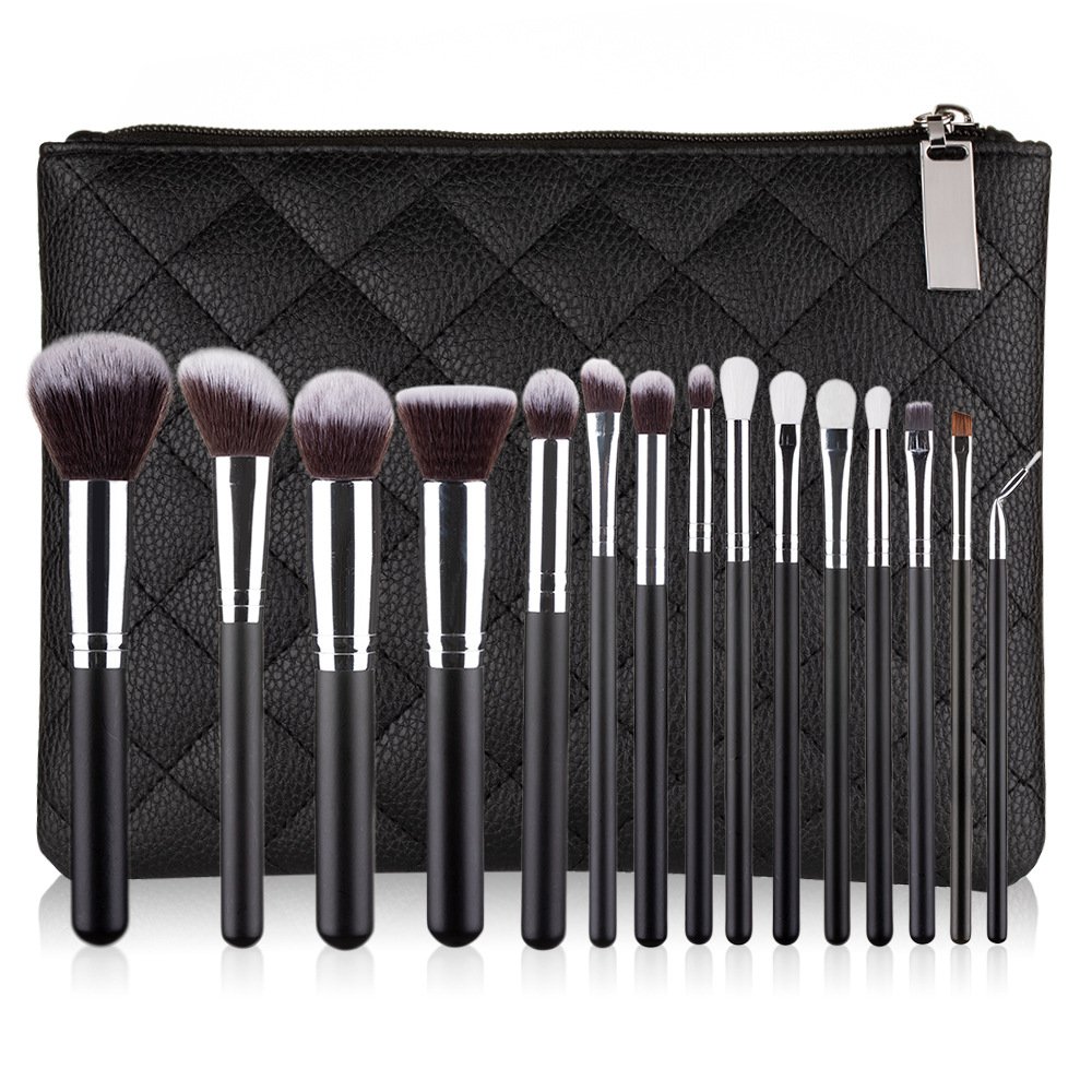 Full makeup brush kit for foundation blush and eyes