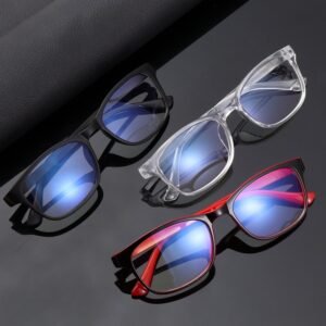 Blue Light Blocking Glasses – Unisex Anti-Eye-Strain Screen Glasses