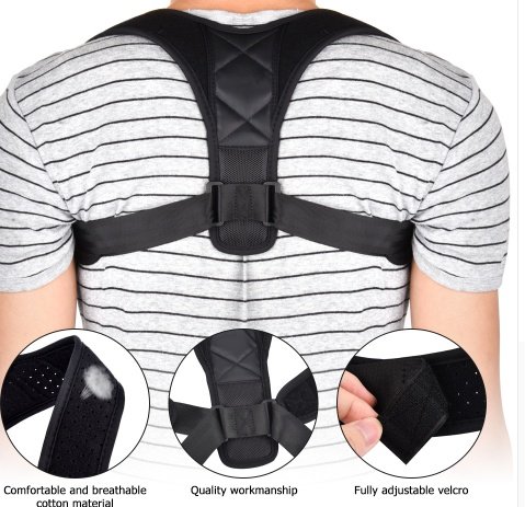 Adjustable Posture Corrector Back Brace – Comfortable Shoulder & Spine Support - Image 10
