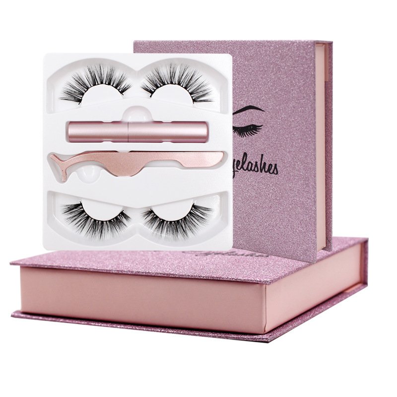 Reusable Magnetic Eyelash Kit – Lashes, Magnetic Eyeliner & Applicator