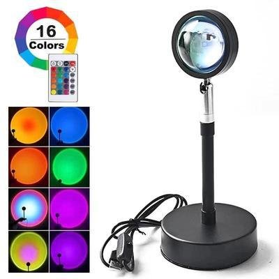 Aesthetic sunset lamp room decor lighting