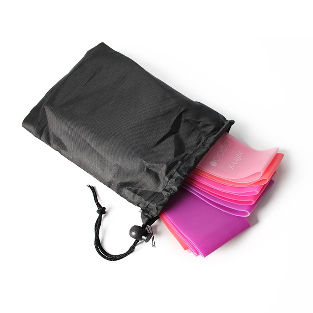 Resistance Bands Set of 5 – Colour-Coded Levels for Home Workouts & Physio - Image 3