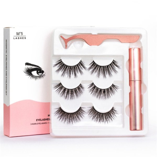 Reusable Magnetic Eyelash Kit – Lashes, Magnetic Eyeliner & Applicator - Image 6