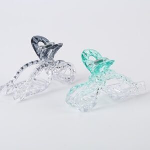 Matte claw clip set in assorted trend colors