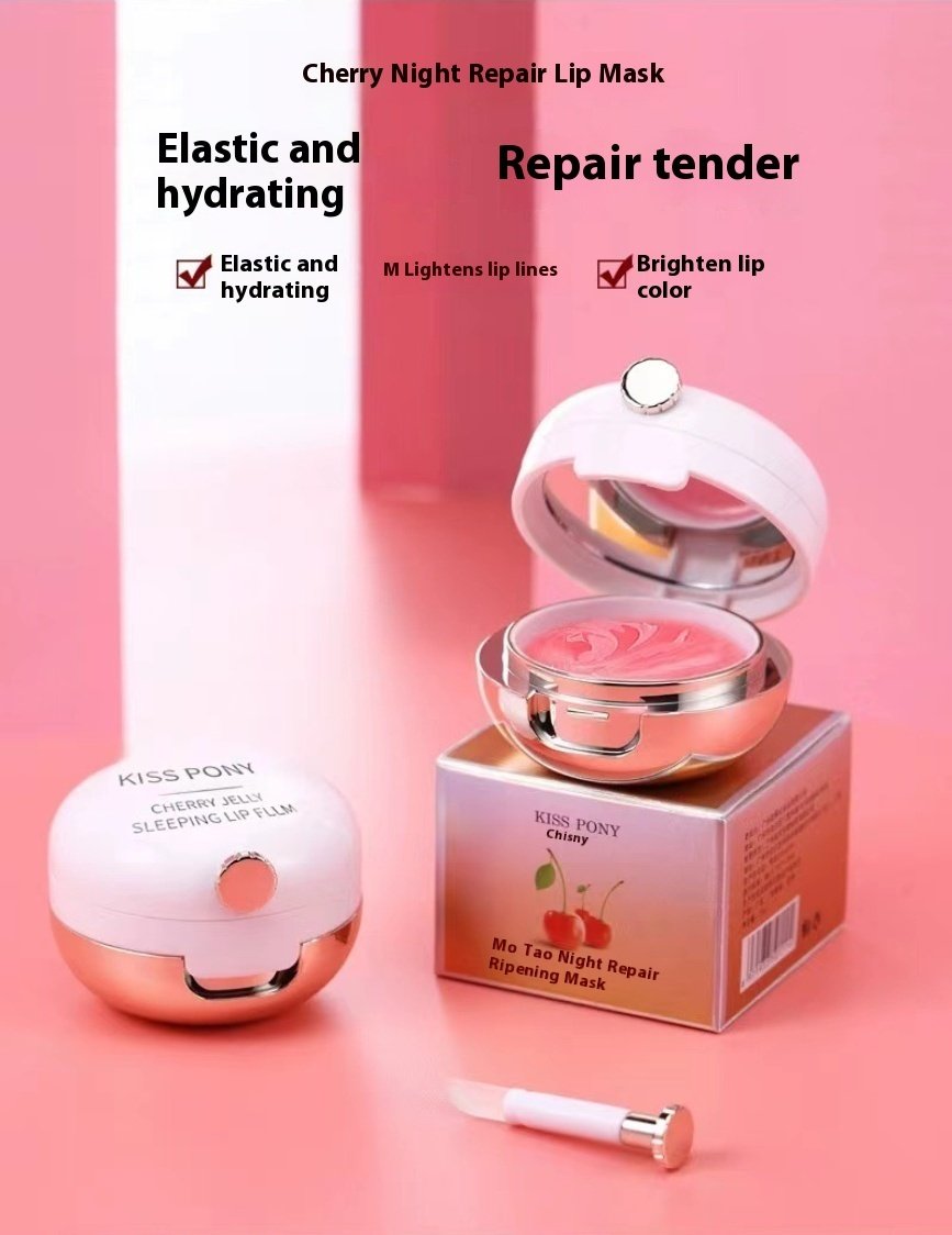 Qi Night Sleep Air Cushion Lip Balm — Exfoliating & Moisturizing - Image 4
