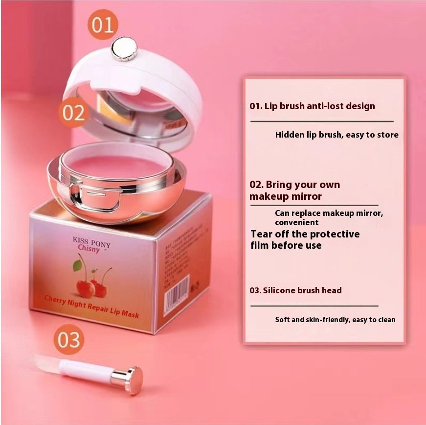 Qi Night Sleep Air Cushion Lip Balm — Exfoliating & Moisturizing - Image 10